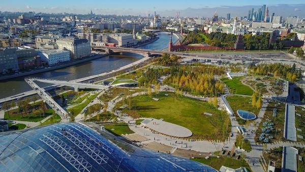 Moscow goes for green with the extensive new Zaryadye Park